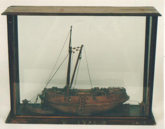 Model van een Rotterdammer Kraak