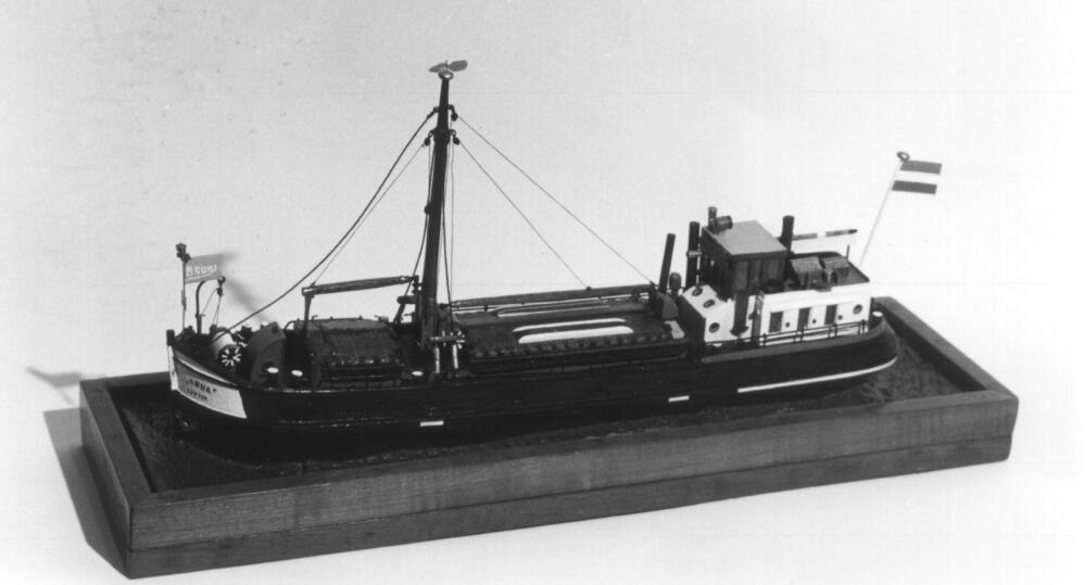 Model van de luxe motor " Anna"
