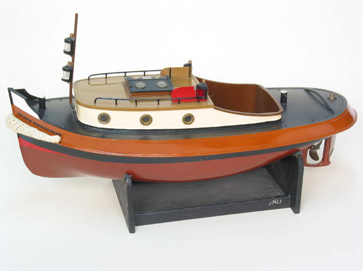 Model van opduwer "De Drie Gebroeders"