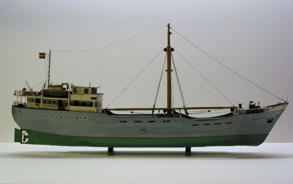 Model motorkustvaarder "Noordstad"