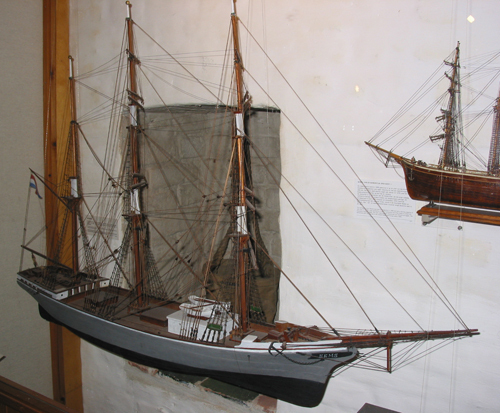 Model driemastbark "Eems"