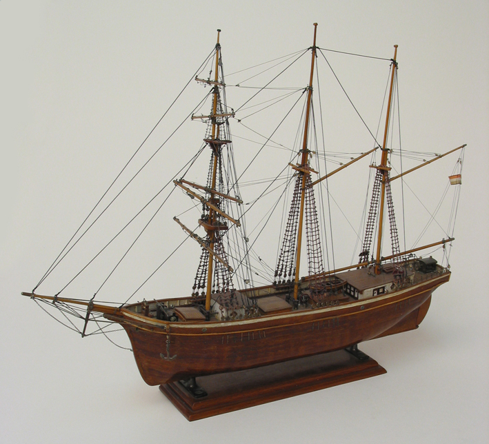 Model driemastbarkentijn "Spes Nostra", Groningen