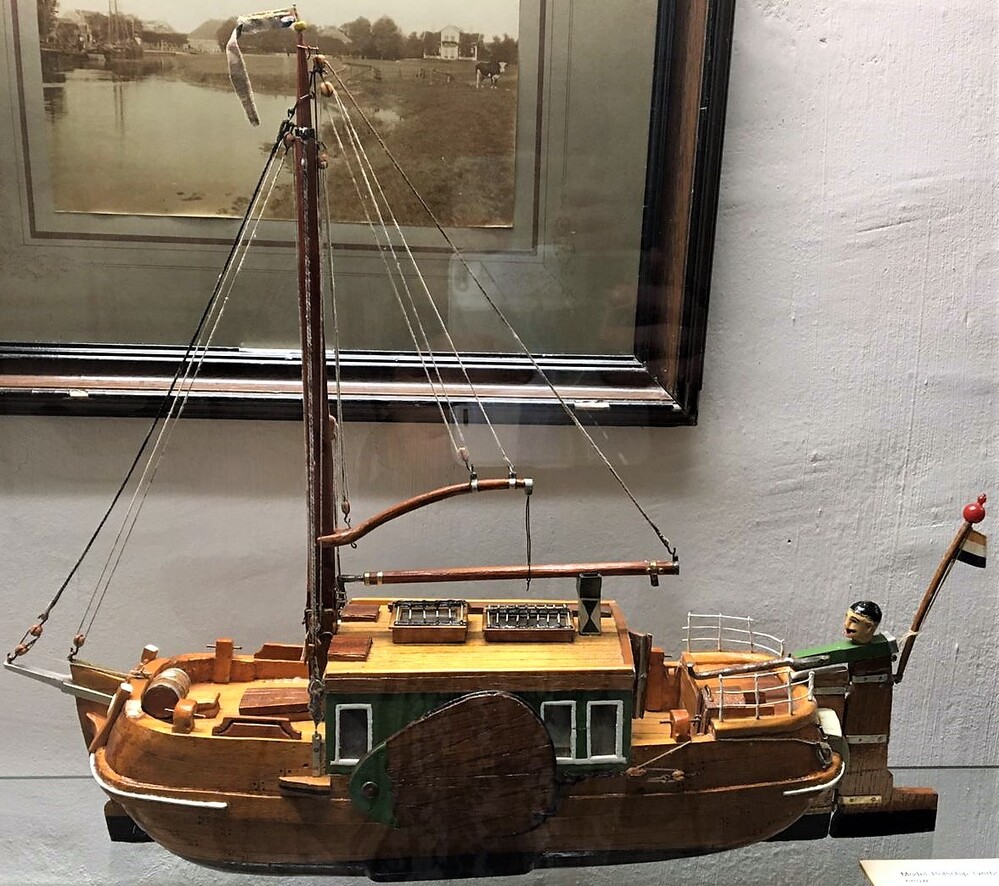 Model pot- en pannenschip