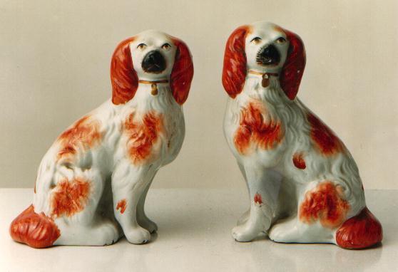 Schoorsteenmantelhondje, 19e eeuw