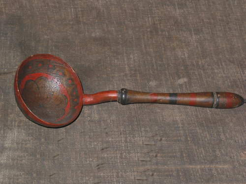 Rigawerk lepel, eind 19e eeuw.