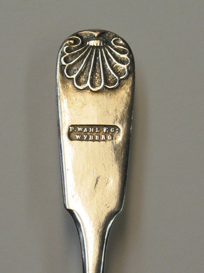 Oostzeelepel, "P. Wahl & Co. Wyburg"
