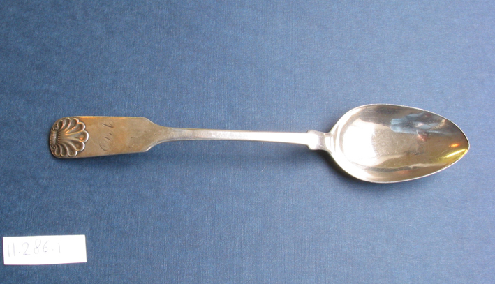 Oostzeelepel "D A", ca. 1860