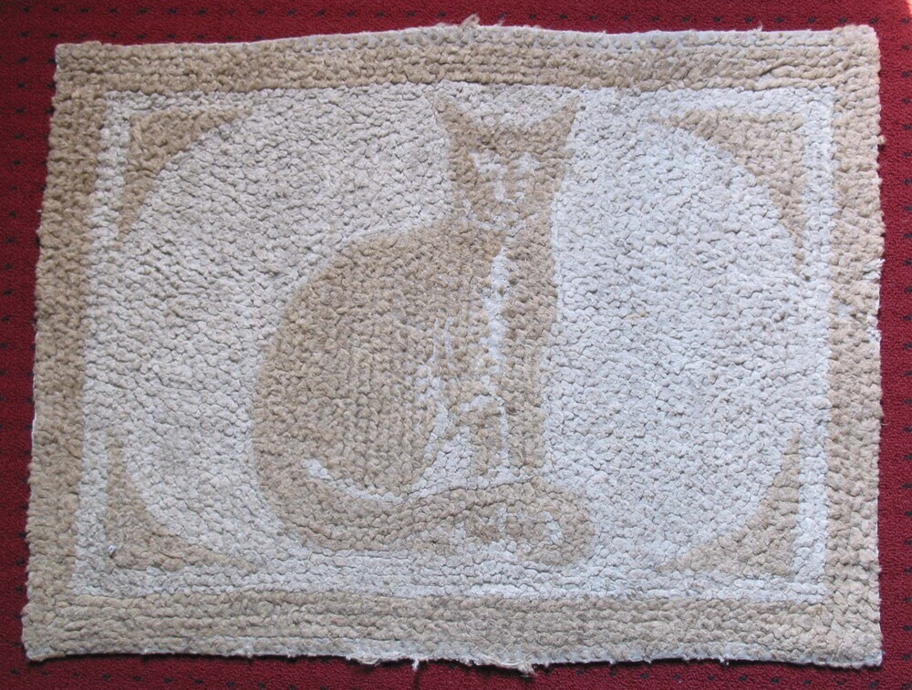 Gespekte mat met kat.