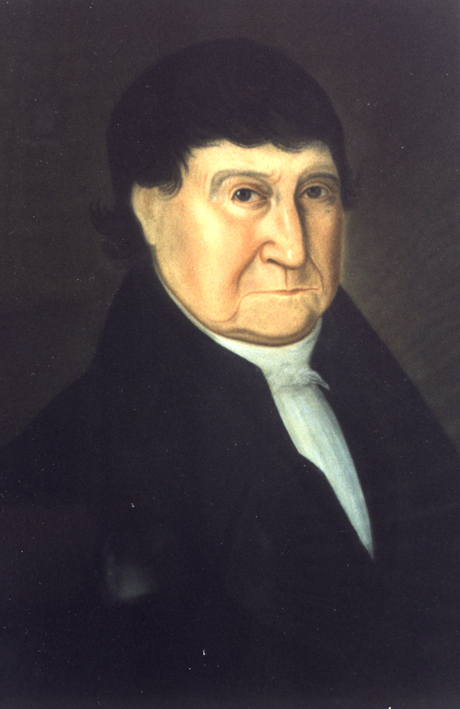 Portret van Edske Jans Smit (1767-1846), ankersmid te Hoogezand, pasteltekening door Derk Jacobs Postma