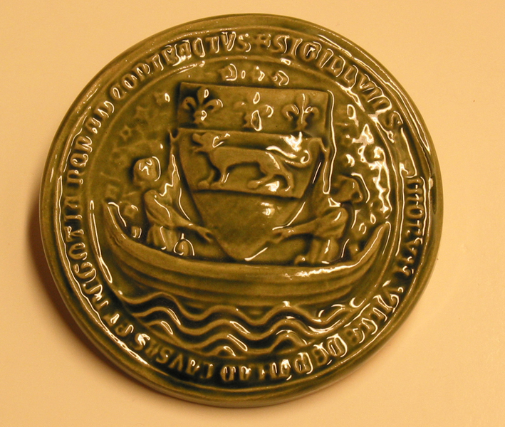 Replica zegel stad Winchelsea