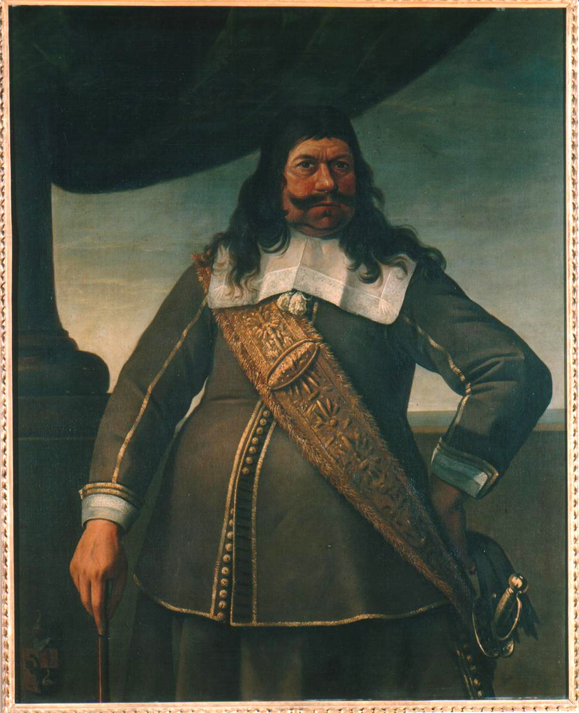 Portret van vice-admiraal Enno Doedes Star (1631-1707), 17e eeuw, olieverf op doek