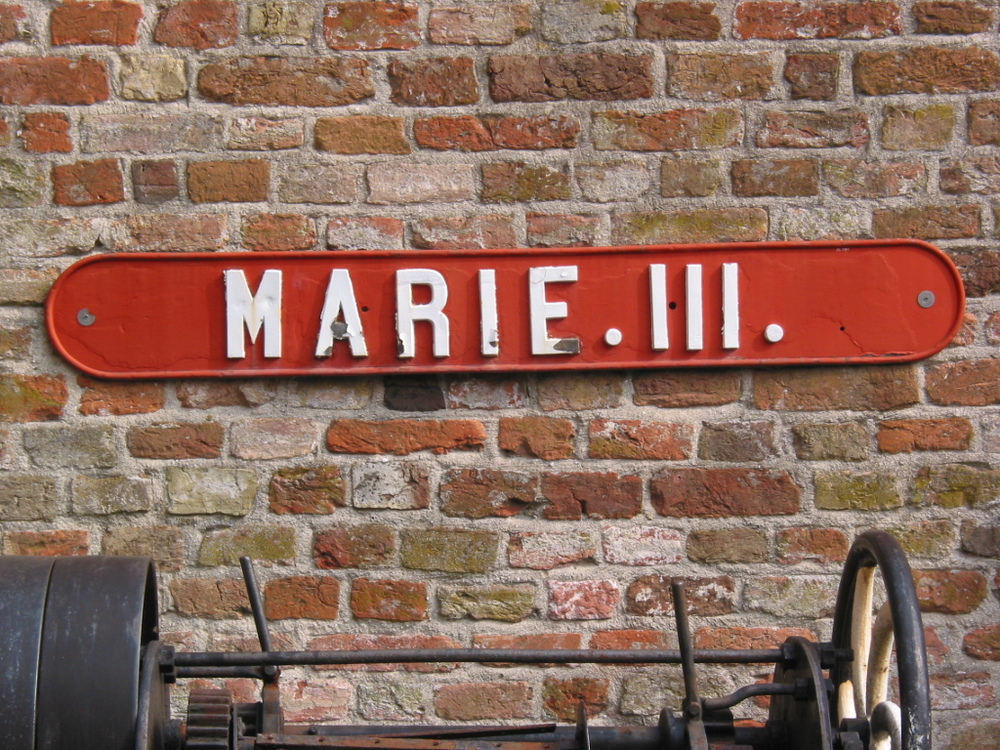 Scheepsnaambord  "Marie III"
