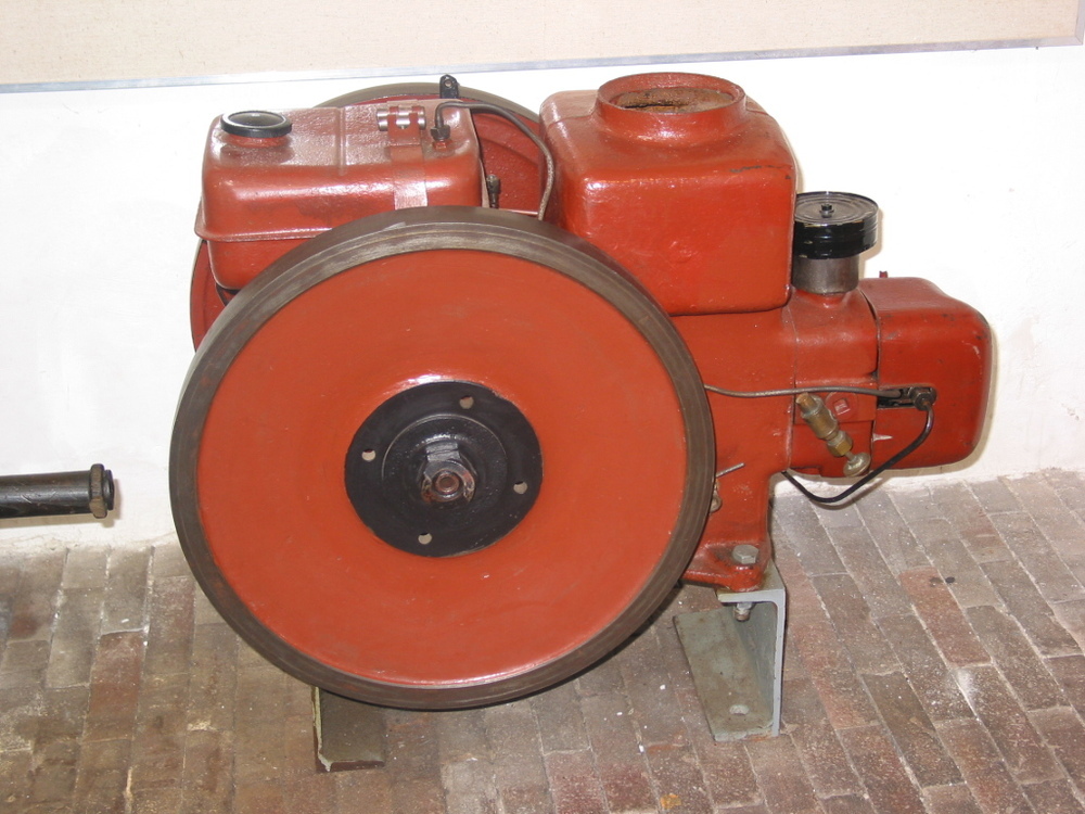 Liggende Deutz motor
