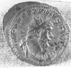 Romeinse munt van de tegenkeizer Postumus (259-268)