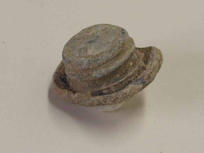 Dopje afkomstig uit het wrak van het voor de Braziliaane kust gezonken VOC schip Hollandia, 17e eeuw