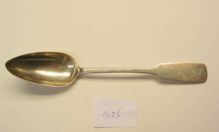 Oostzeelepel 'Gustav Moeller Schiffs Makler Koeningsberg 1867'