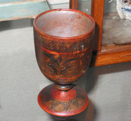 Riga-beker op voet uit de nalatenschap van kapitein H.J. Ketelaar