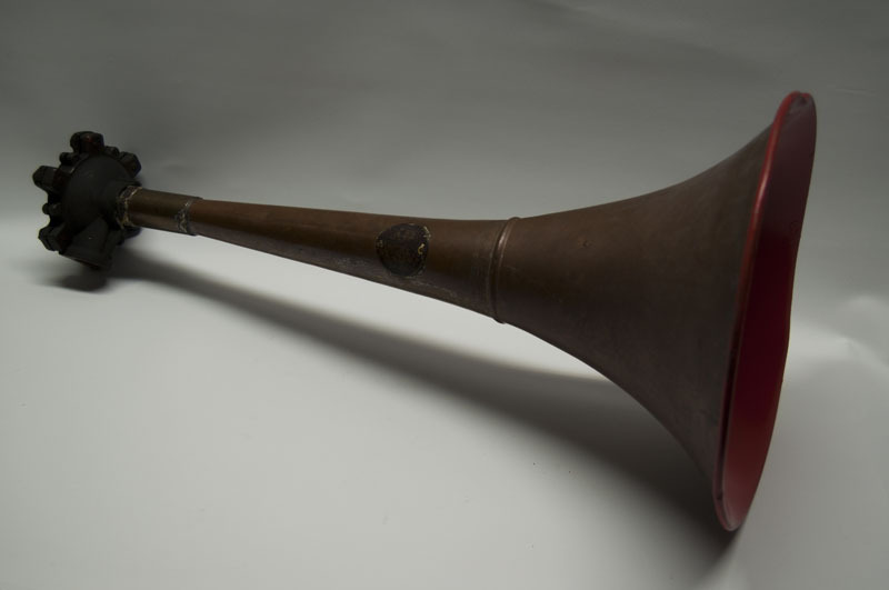 Stoomfluit afkomstig van een stoomschip, ca. 1900