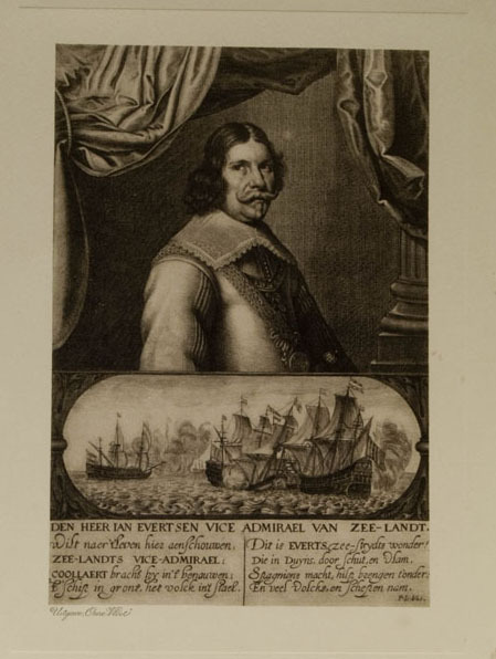 Ian Evertsen, drukwerk naar litho van Cornelis van Dalen, begin 20e eeuw.