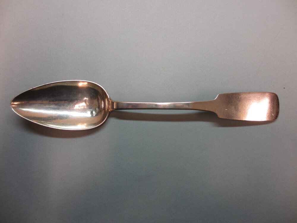 Oostzeelepel 'Gustav Moeller Schiffs Makler Koeningsberg 1865'