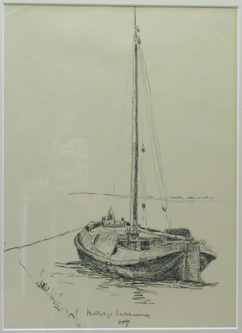 bolletje in de haven van Enkhuizen