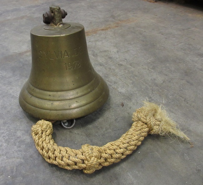 Scheepsbel "Sylvia Delta"