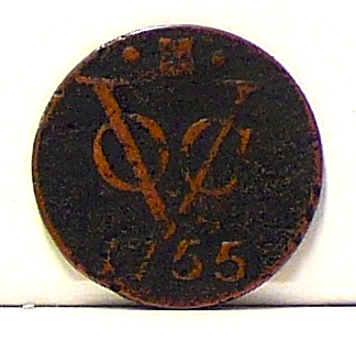 VOC munt, 1755