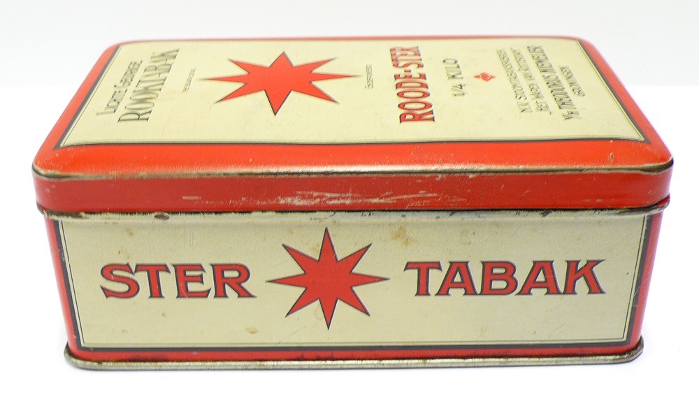 Tabaksblik Roode Ster tabak