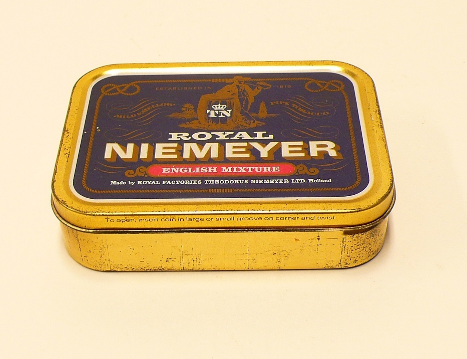 Tabaksblik, English Mixture, Royal Niemeyer
