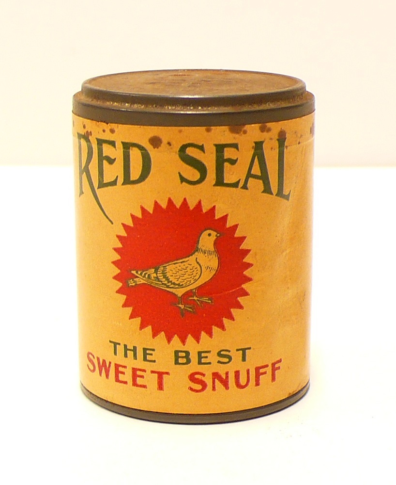 Tabaksblik van het merk Red Seal