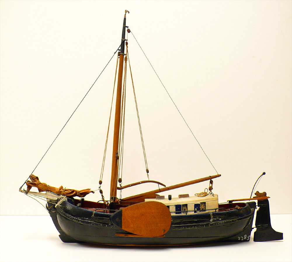 Model van de tjalk "Alida"