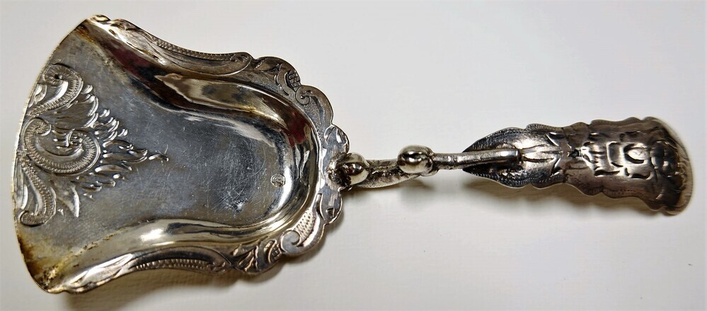 Zilveren theeschepje Kempen & Zn. 1858-1905