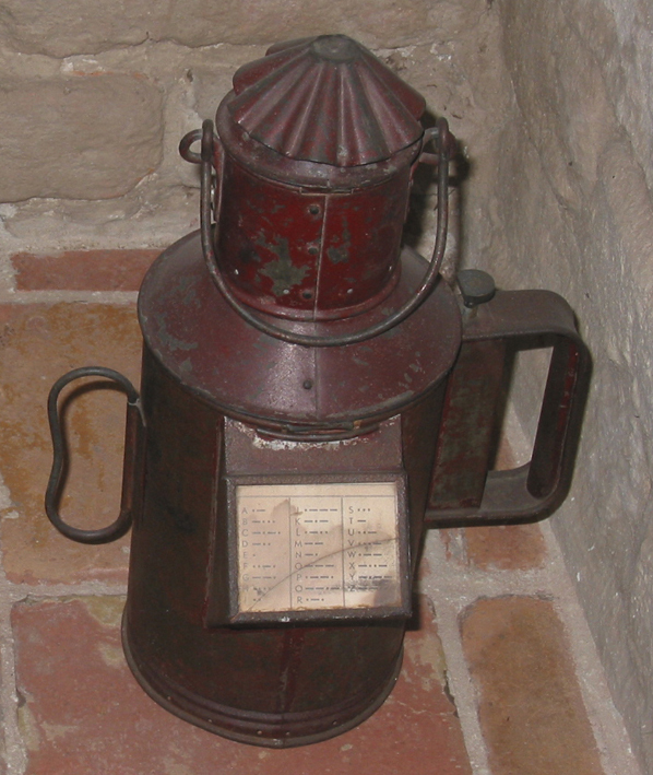 Petroleum morse-seinlamp