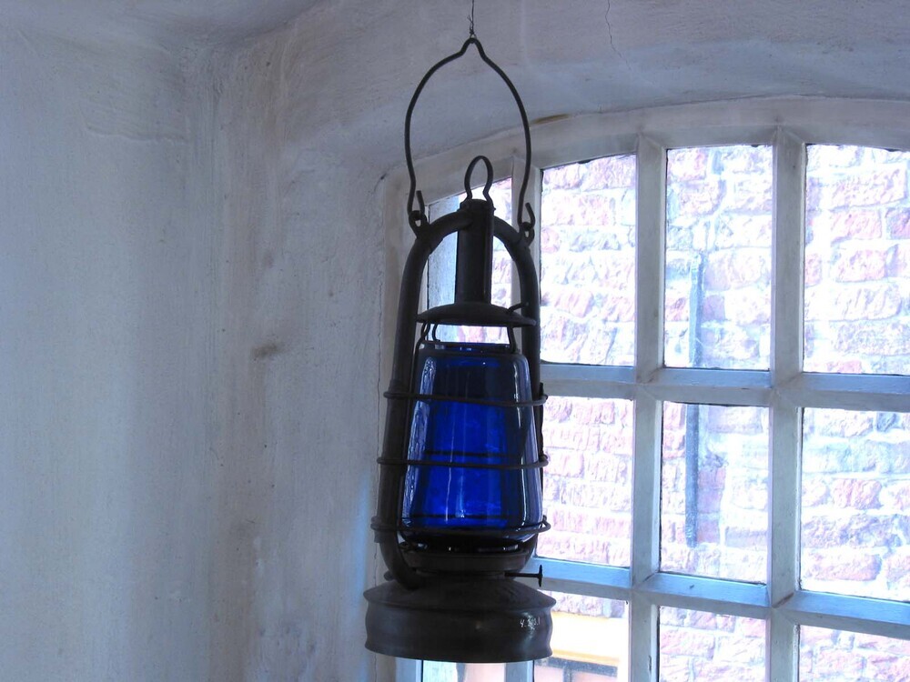 Petroleumlamp, begin 20e eeuw