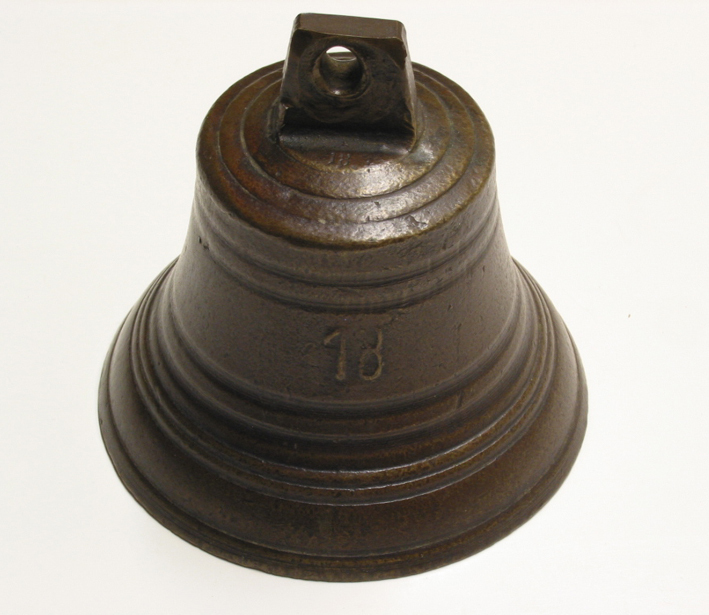 Bel afkomstig van touwslagerij Firma Sjoerd van der Baan