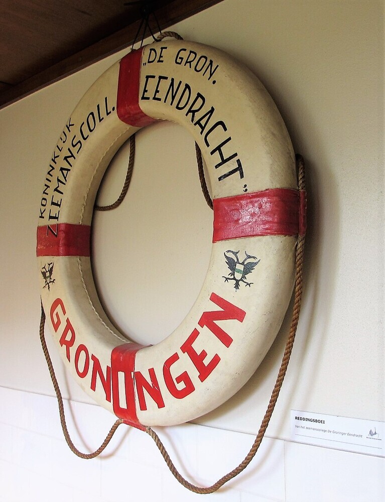 Reddingsboei van de Groninger Eendracht.