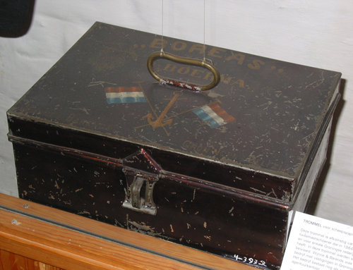 Documententrommel van de tweemastschoener "Boreas".