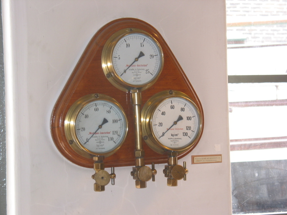 Manometergroep voor Werkspoor motor