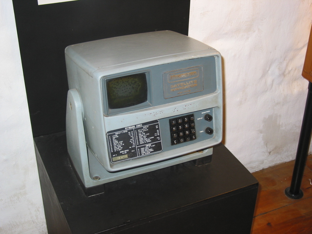 Satelliet navigator (GPS ontvanger), jaren '70.