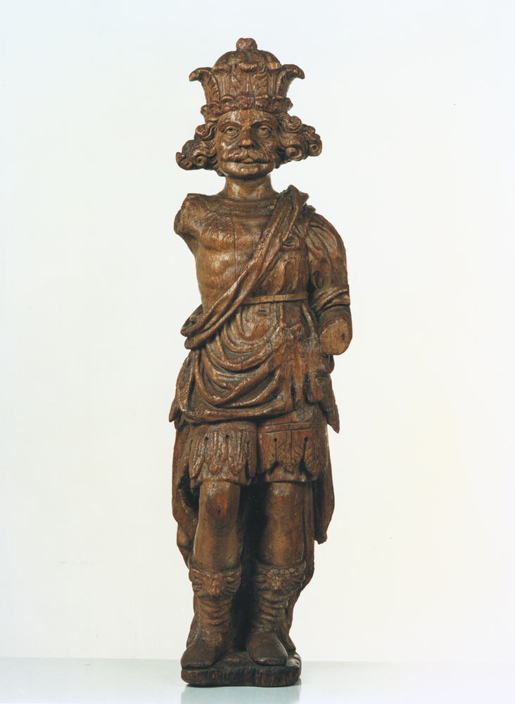 Galjoensbeeld voorstellend keizer Karel de Grote, 17e eeuw