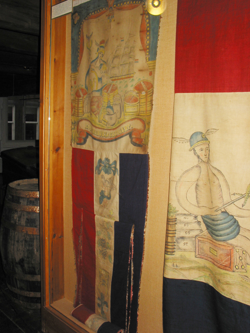 Feestwimpel 'Koophandel en Zeevaart' door H. Elbers