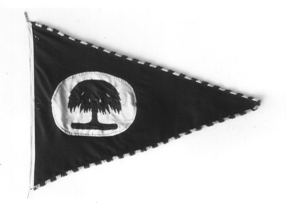 Protestantse rouwwimpel, ca. 1925