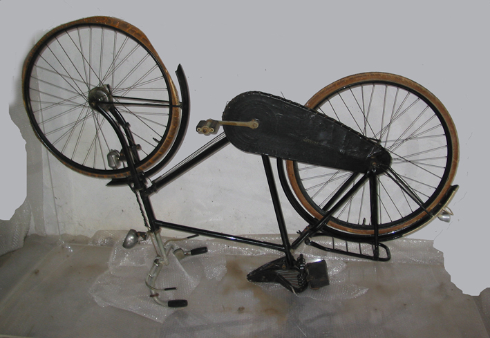Fongers herenfiets, type H60, framenummer 3476-4 (soort E) uit 1934