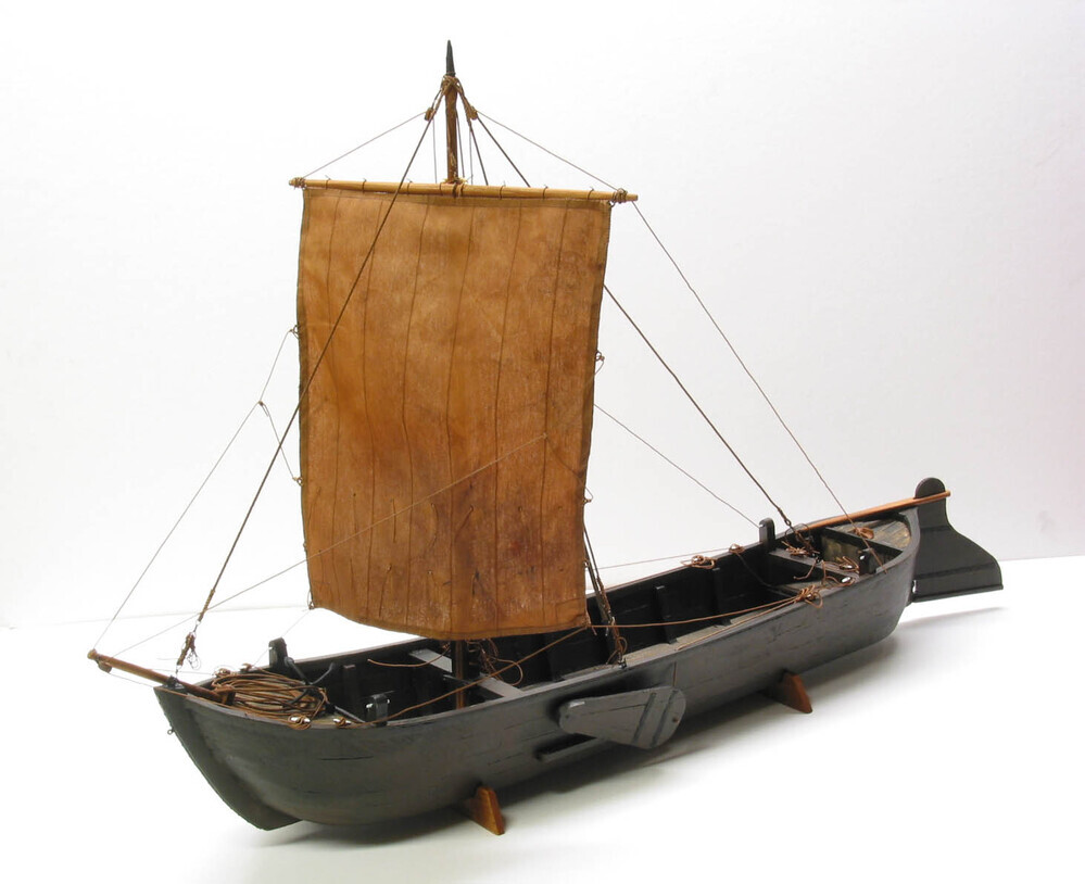 Scheepsmodel van een snabbeschuit van het type van nà 1621