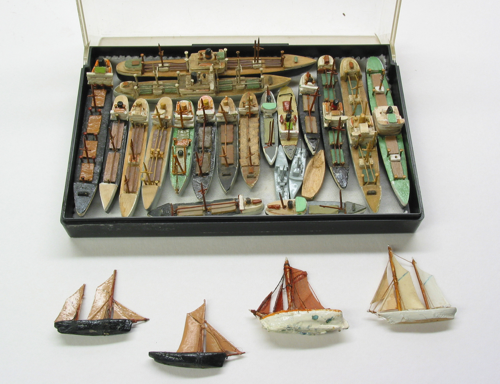 Miniatuurscheepsmodel