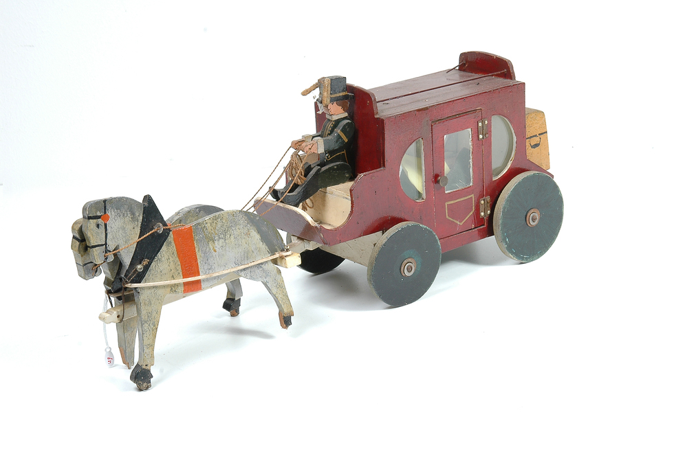 koetsje met tweespan