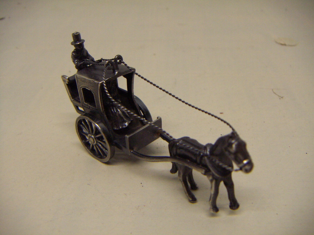 hansom cab, hansom cab met paard