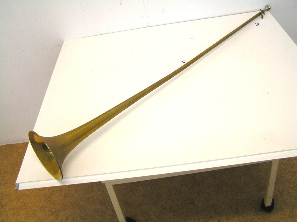 rechte posthoorn, posthoorn