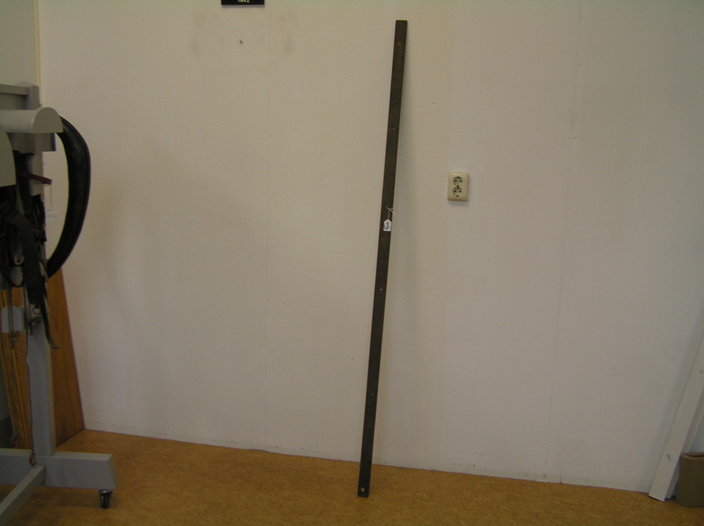 plank van achterbord, achterkrat