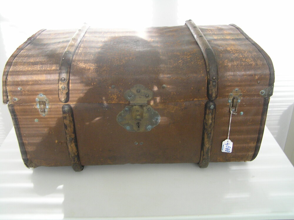 hutkoffer, reiskoffer